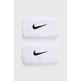 Nike Trak za zapestje 2-pack bela barva