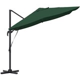  Suncobran Zelena 351 x 250 x 260 cm Poliester i aluminij | Eponuda.ba