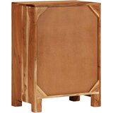  Komoda 55 x 33 x 75 cm od masivnog bagremovog drva | shoptok.hr