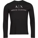 Armani Exchange Majice z dolgimi rokavi 8NZTCH Črna