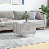 The Living Store Klubska mizica siva sonoma 50x50x40 cm inženirski les - Klubska Mizica, (21574769) | Shoptok.si
