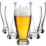 KADAX vrček za pivo 565ml 0,5l stekleni vrčki velik komplet 6 kozarcev darilo, (5000351532) | Shoptok.si