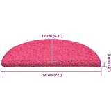  Podloge za stopnice 30 kosov Roza 56x17x3 cm, (22012945) | Shoptok.si