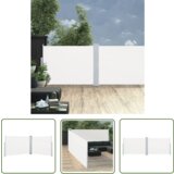  The Living Store Zložljiva stranska tenda krem 120x1000 cm - Stranska Tenda, (21743075) Cene
