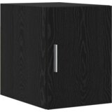 vidaXL tanki spremnik crni hrast 30x42.5x225 cm konstruirano drvo | shoptok.hr
