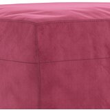  3-dijelni set sofa s jastucima crvena boja vina baršunasti | shoptok.hr