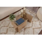 Hanah home Klubska mizica Omaro (Medeni hrast) | Shoptok.si