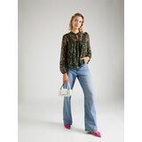 Only Bluza 'TESSA ELIZA' zelena / jelka / lila / pastelno lila | Shoptok.si