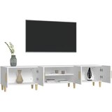 TV ormarić sjajni bijeli 180x31,5x40 cm od konstruiranog drva | shoptok.hr