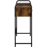  Konzolna stolica Dimljeni hrast 90 x 33 x 80 5 cm - Dimljeni hrast | shoptok.hr