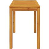  Vrtni blagovaonski stol 110 x 55 x 75 cm masivno bagremovo drvo | shoptok.hr