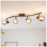 Eglo Pollica reflektor/4, e14, crni/zadimljeno staklo | shoptok.hr