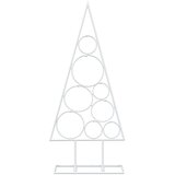  Metalno božićno drvce s okruglim stalkom KUOPIO 60 cm Čelik | shoptok.hr