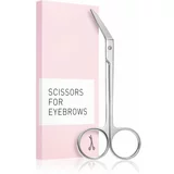 BrushArt Accessories Scissors for eyebrows škarje za obrvi