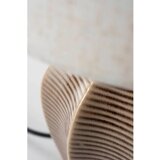 Jotex Bež/temno rjava keramična namizna svetilka (višina 34 cm) Wera – | Shoptok.si