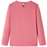  Dječja majica dugih rukava starinska ružičasta boja 116 | shoptok.hr