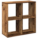 Furnova Pregrada s knjižno omaro starinski les 69,5x29x69,5 cm inž. les, (21933554) | Shoptok.si