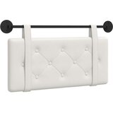  Držeće uzglavlje Zidne Bijeli 90 cm Lažna koža - Bijeli 90 cm bez LED | shoptok.hr