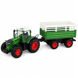  Remote Controlled RC Agricultural Tractor with Tipper Trailer and Lights 1:24 | Shoptok.si