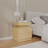 vidaXL noćni ormarić boja hrasta sonome 45 x 35 x 52 cm od iverice | shoptok.hr