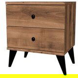 Hanah home mona 3724 walnut nightstand | ePonuda.com