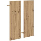  Vješalica za kapute na zidu Umjetnički hrast 70 x 10 x 90 cm | shoptok.hr
