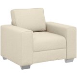 SOFA 2 pcs Bež 219 x 80 x 82 cm Platnasta tkanina | shoptok.hr