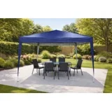 gazebo tenda plava - 3 × 3 m