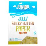 Junior jolly Sticky Glitter Paper, papir samolepljiv A4, 10K, odaberite nijansu Svetlo zlatna kocke Cene