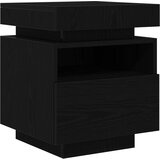  Noćni ormar Crni hrast 40 x 39 x 48,5 cm Konstruirano drvo | shoptok.hr