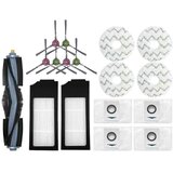 INF Vakuumski nadomestni komplet dodatkov za Ecovacs X1 Omni/Turbo, 1 glavna krtača, 4 vrečke za prah, 2 filtra HEPA, 4 robčki, 6 stranskih krtač, (21542165) | Shoptok.si