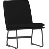 Ležaljka crna 52 x 75 x 76 cm od tkanine | shoptok.hr