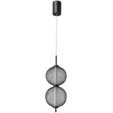  LED luster na lanku PUMA LED/10W/230V, prečnik 14 cm, crni | Eponuda.com