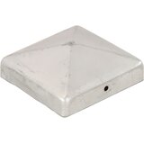 Piramidalni poklopci za stupove ograde 6 kom metalni 91 x 91 mm | shoptok.hr