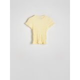 Reserved - Bluza od žerseja - svjetložuto | shoptok.hr