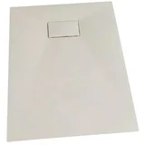 Sanotechnik Tuš kada SMC (D x Š x V: 100 x 80 x 2,6 cm, Poliester, Bijela)
