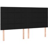  S oprugama i madracem crni 180x200 cm od tkanine | shoptok.hr