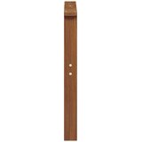  Nasloni 2 pcs Smeđa 60 x 6 x 61 cm Konstruirano drvo | Eponuda.com