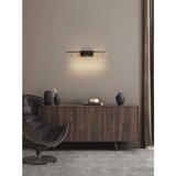 Nova Luce LED zidna lampa aluminijska s mogućnosti zatamnjivanja u sjajno srebrnoj boji Stellar – | shoptok.hr