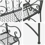  Vrtna klupa 2-Broj sjedala 114 x 56,5 x 90 cm Čelik | Eponuda.com