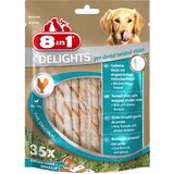 8in1 Delights Pro Dental Twisted Sticks piščanec - 190 g (35 kosov) Cene