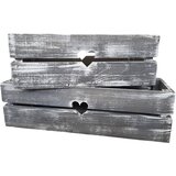  Set drvenih posuda za cvijeće (2 kom) | shoptok.hr