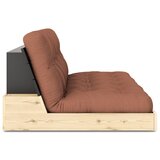 Karup Design Opečnato oranžna raztegljiva sedežna garnitura 196 cm Base – | Shoptok.si