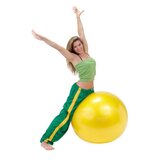  Žoga za vadbo Gymnic Plus rumena 75cm | Shoptok.si