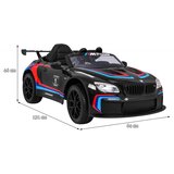  Licenciran avto na akumulator BMW M6 GT3 - črn | Shoptok.si