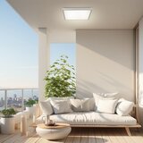  Brilagi - LED prigušiva kupatilska svetiljka FRAME SMART LED/50W/230V 60x60 IP44 + daljinski upravljač | Eponuda.com