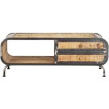 Maison Chic Klubska mizica - kavna mizica - Nizka mizica 100x50x35 cm trden mangov les, (21755449) Cene