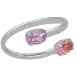 Victoria Cruz alyssa pink prsten sa swarovski kristalima ( a4503-26ha )