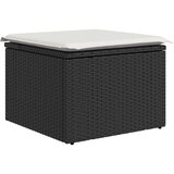 vidaXL 7-dijelni set vrtnih sofa od poliratana s jastucima crni bagrem | shoptok.hr