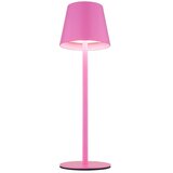 Globo 58488P-LED Stona lampa VANNIE 3W/5V IP54 1800mAh, ružičasta — dodirna, punjiva, sa prigušiva, pogodna za spoljašnju upotrebu | Eponuda.com